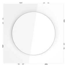 Изображение Светорегулятор встраиваемый VOLTUM S70 поворотно-нажимной 600 Вт (белый глянцевый)